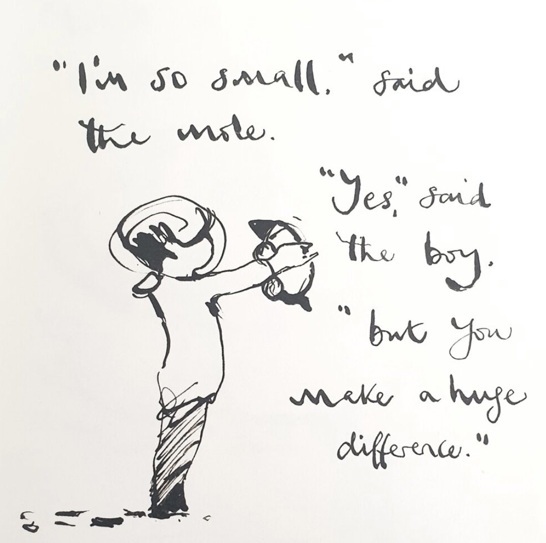 I was given a wonderful book as a present and it’s simply divine ❤️ thank you #theboythemolethefoxandthehorse