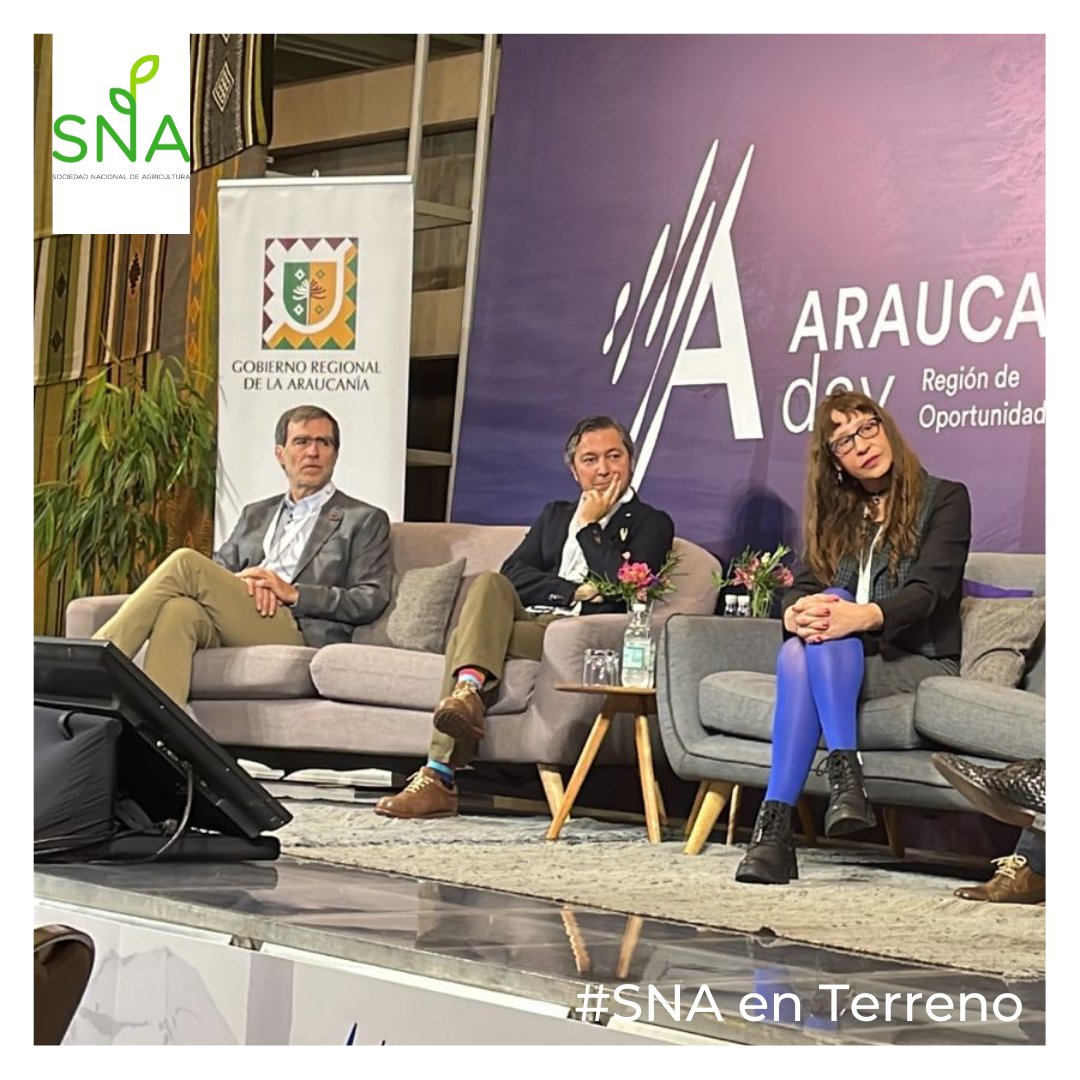 Como #SNA estamos presente y participamos de #AraucaníaDay, destacando las enormes oportunidades de desarrollo que existen para esta maravillosa región y sus habitantes. <a href="/cormachile/">Corma Chile</a>