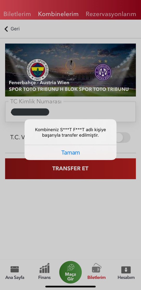 biletdevri's tweet photo. @Byrenas73 Kardeşimize;
Fenerbahçe- Wien maçı için Spor Toto (Okul Açık) tribününden 3 adet bilet devrildi kendilerine iyi seyirler dileriz.
Güvenli alışveriş için takipte kalın.😊
@biletdevri
#kombinedevir #Kombinedevret #biletdevir #biletdevret #migros
#okulacik #Fenerbahçe https://t.co/tScNQLPVCT