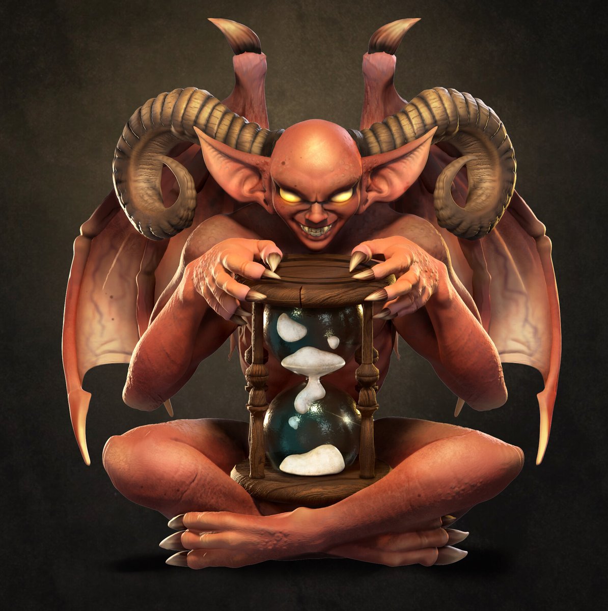 I will be walking around on Gamescom Tomorrow and the day after! So if you see this guy pop up somewhere, come and say Hi! #DungeonAlchemist #gamescom2022 #HendryckeOfThePits