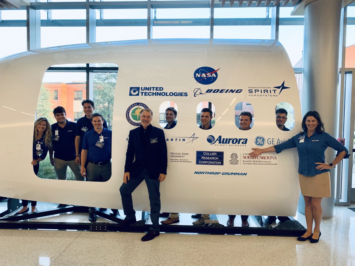 collieraero's tweet photo. Nothing says #NationalCompositesWeek quite like HiCAM! In collaboration with @Boeing @NASA @SpiritAero @AuroraFlightSci our goal is to manufacture composite commercial aircrafts at the same rate as metallic ones.
#hyperxsoftware #aerospace #composites #PeoplePlanetComposites https://t.co/OXdQv6JkPX