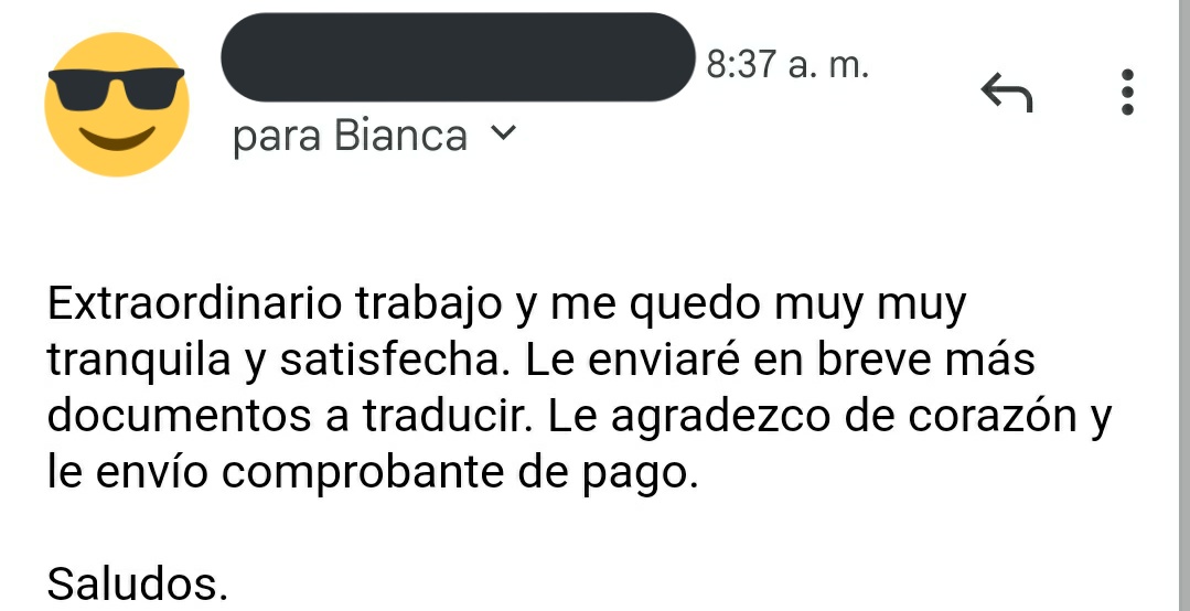 _biancabarba's tweet photo. Martes con M de Miren qué bonito mensaje me envió esta clienta nueva🥺💖 https://t.co/0djF67Xao5