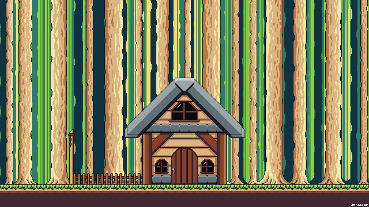 DENMADECREATION's tweet photo. An improved concept from the one I made months ago
#pixelart #gamedesign #indiedev https://t.co/a1ZwhoLthv
