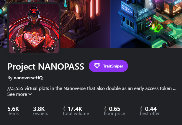 Rurounius's tweet photo. It's not too late even for those who sell their nano at 0.3 in the morning 💜

never underestimate @nanoverseHQ community
I continue,
only 94 listings... maybe 93, maybe 92

hello nanofam 🍆💜 https://t.co/wKgFyp0FyI