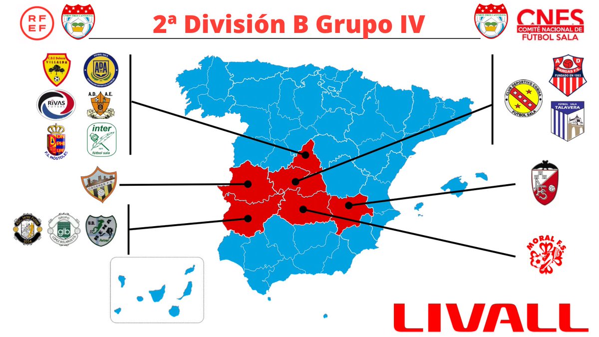 union3cantosfs's tweet photo. Por fin tenemos los grupos de 2ª División B de la temporada 2022/2023.
Quedamos encuadrados en el Grupo IV con equipos de Madrid, Extremadura y Castilla la Mancha.

#VolvemosASoñar💜🤍♥️ https://t.co/pWeQjRy3jG