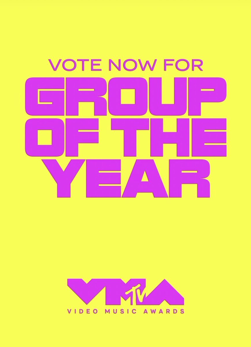 vote4kths's tweet photo. [🗳️] Please vote for @BTS_twt on MTV #VMAs "Group Of The Year" Round Two.

ARMY SMASH THE VMA
📌: [https://t.co/seXseHVwoa] https://t.co/HsdnLEWRma