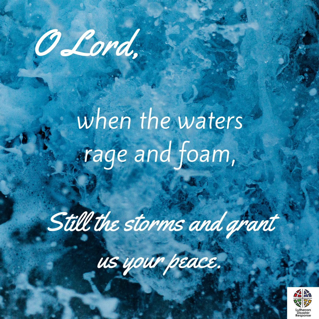 ELCA's tweet photo. As floods, storms and disasters rage across the nation, we join Lutheran Disaster Response (@ELCALDR) in #prayer for all those impacted across the country. https://t.co/O7hYPOFtwl