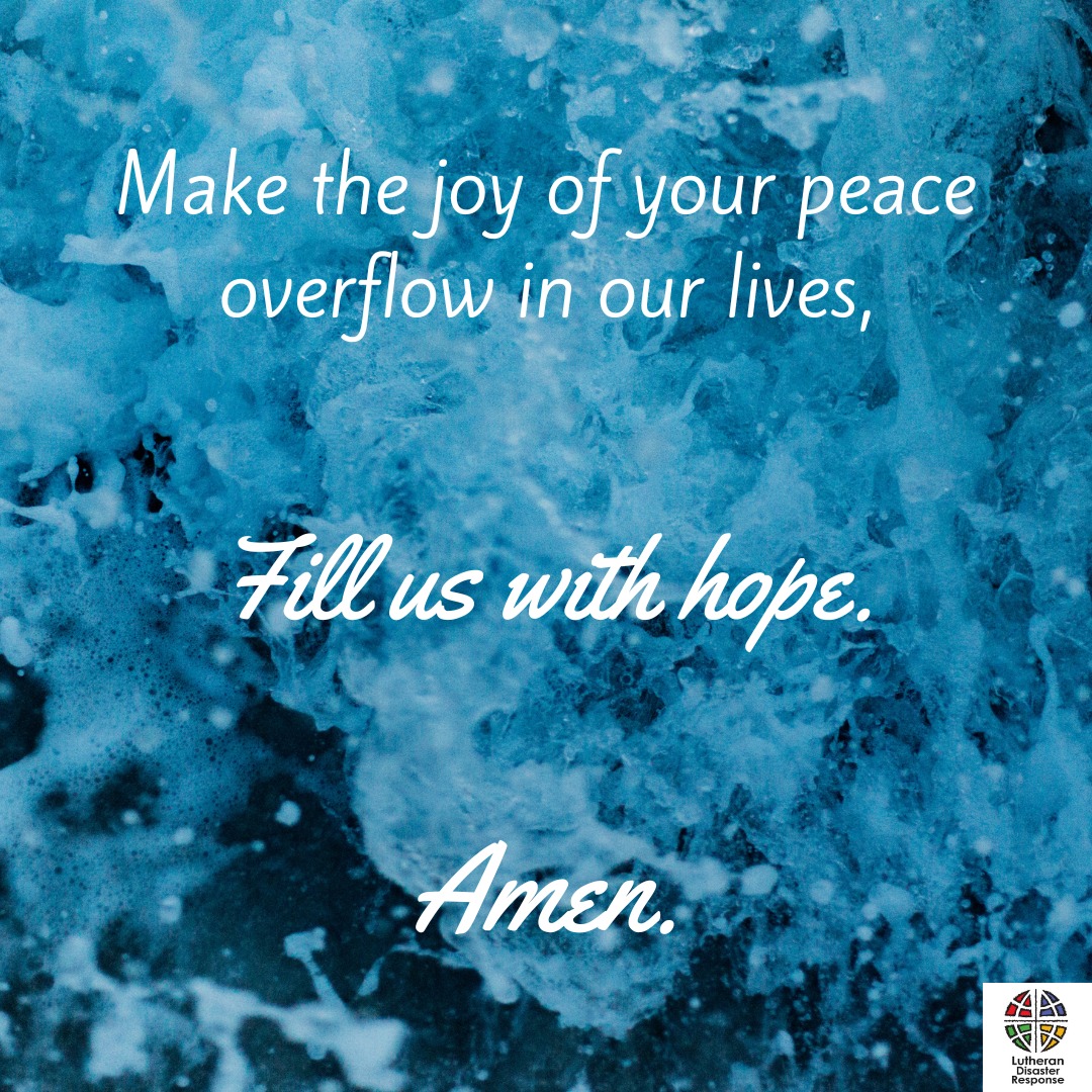 ELCA's tweet photo. As floods, storms and disasters rage across the nation, we join Lutheran Disaster Response (@ELCALDR) in #prayer for all those impacted across the country. https://t.co/O7hYPOFtwl