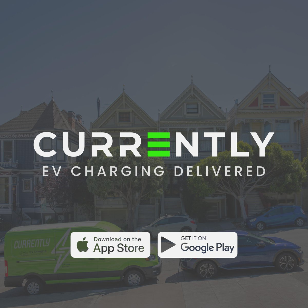 No home charger? No problem! With the Currently app, you can order your EV charge to be delivered when &amp; where you want it. ⚡ 
#EVchargingdelivered #electricvehicles