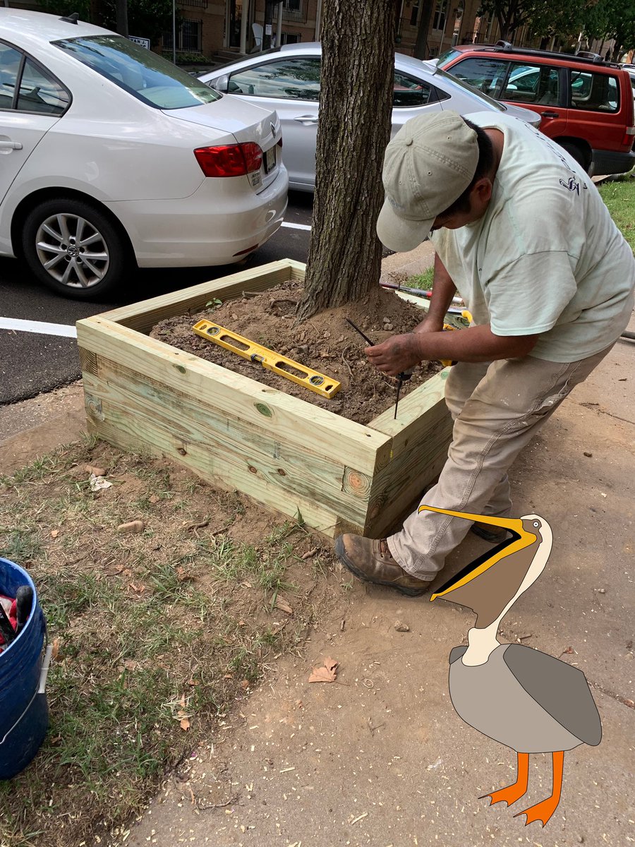 PelicanMgt's tweet photo. I flew over to #canton to see our excellent maintenance techs building new tree boxes for Canton Square HOA. #excellentservice #maintenance #building #baltimore #tree #propertymanagement #community #communitymanagement #hardwork https://t.co/jPsM0oUImY