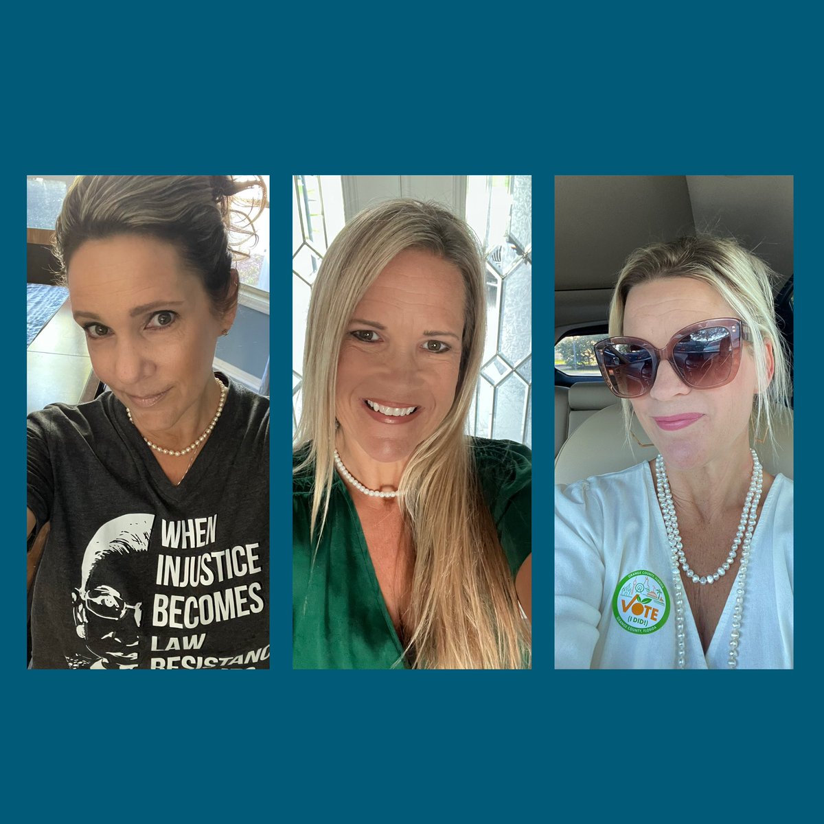 colew71's tweet photo. We did our part! #floridavoting #women #pearlsforrbg #blue #strlekarsistersolidarity https://t.co/LZNsgQCAyF
