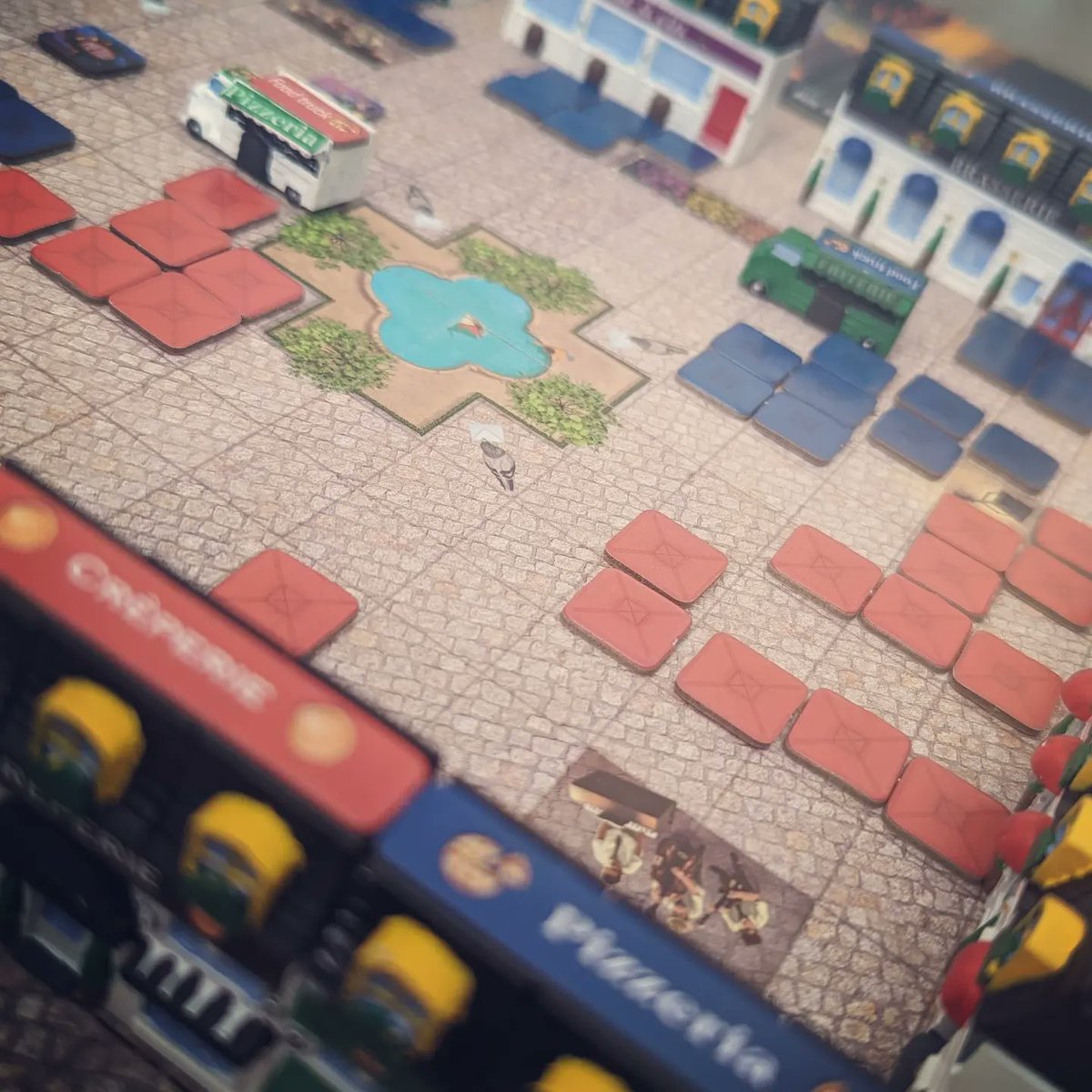 FunnyfoxGames's tweet photo. We share with you some pictures of these wonderful restaurants of #DinnerInParis 🍽️ hand painted by @lasocietedujeu (thank you again 😍). Feel free to share with us your own painted or customized Funnyfox boardgames, it always makes us happy 😉! #Funnyfox #boardgames https://t.co/InE3mLluvr