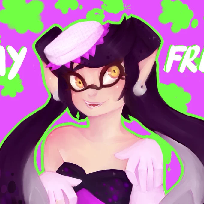My fanart from splatoon vs splatoon 3  