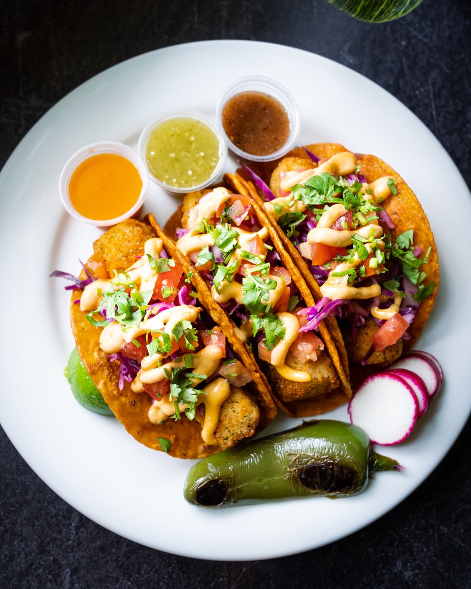 PulseCafeMA's tweet photo. 🌮 #TacoTuesday is back this week at Pulse with Summer Crispy Tofu Tacos and Chik'n Tinga Tacos! Get yours today while supplies last! 🏃💨 You can check out the link in our bio to order them online.
Which is your favorite? Let us know in the comments below 👇
#pulsecafe https://t.co/cjjqeX87To