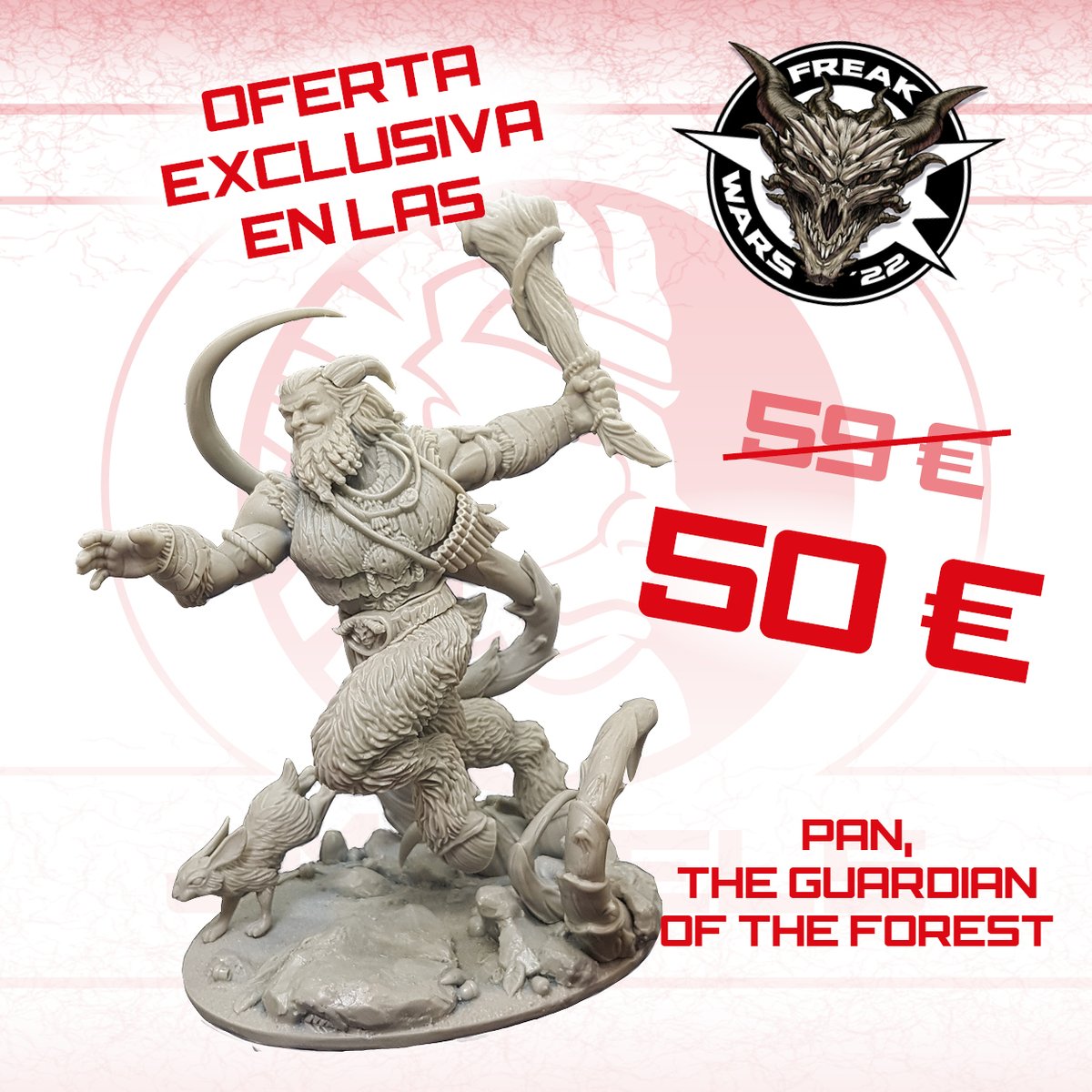 JoseMox_CG's tweet photo. ¡Se acercan las @freakwarsmadrid ! Vamos con la primera de las ofertas que van a estar disponibles en el evento.
¡Leéis bien! ¡Es un 15 % de descuento!😍
#JModels #JoseMox #forevermyths #75mm #happypainting #PaintingJModels #fantasyminiatures #fantasy #display #grxcreations https://t.co/bZLp2O29Yx