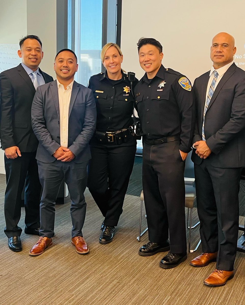 JoinSFPD's tweet photo. Congratulations to the newest graduates of the POST Academy Instructor Certification Course! Great work everyone, we’ll see you at the Police Academy soon! 👏
#SFPD #safetywithrespect #joinsfpd #futureleaders https://t.co/e3lblLdSJR