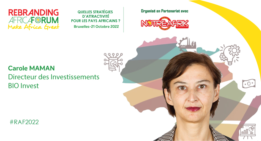 RebrandingAF's tweet photo. Mme Carole Maman Directrice des Investissements de Bio invest interviendra au #RAF2022 le 21 octobre 2022.
Soyez des nôtres et bénéficiez de son expertise.
🎟 Early bird ticket here :
👉🏾https://t.co/nkVHhU2W0f
#Africabusiness
#Makeafricagreat
#BIObelgique
#BioInvest https://t.co/oE2TZWMR0Q