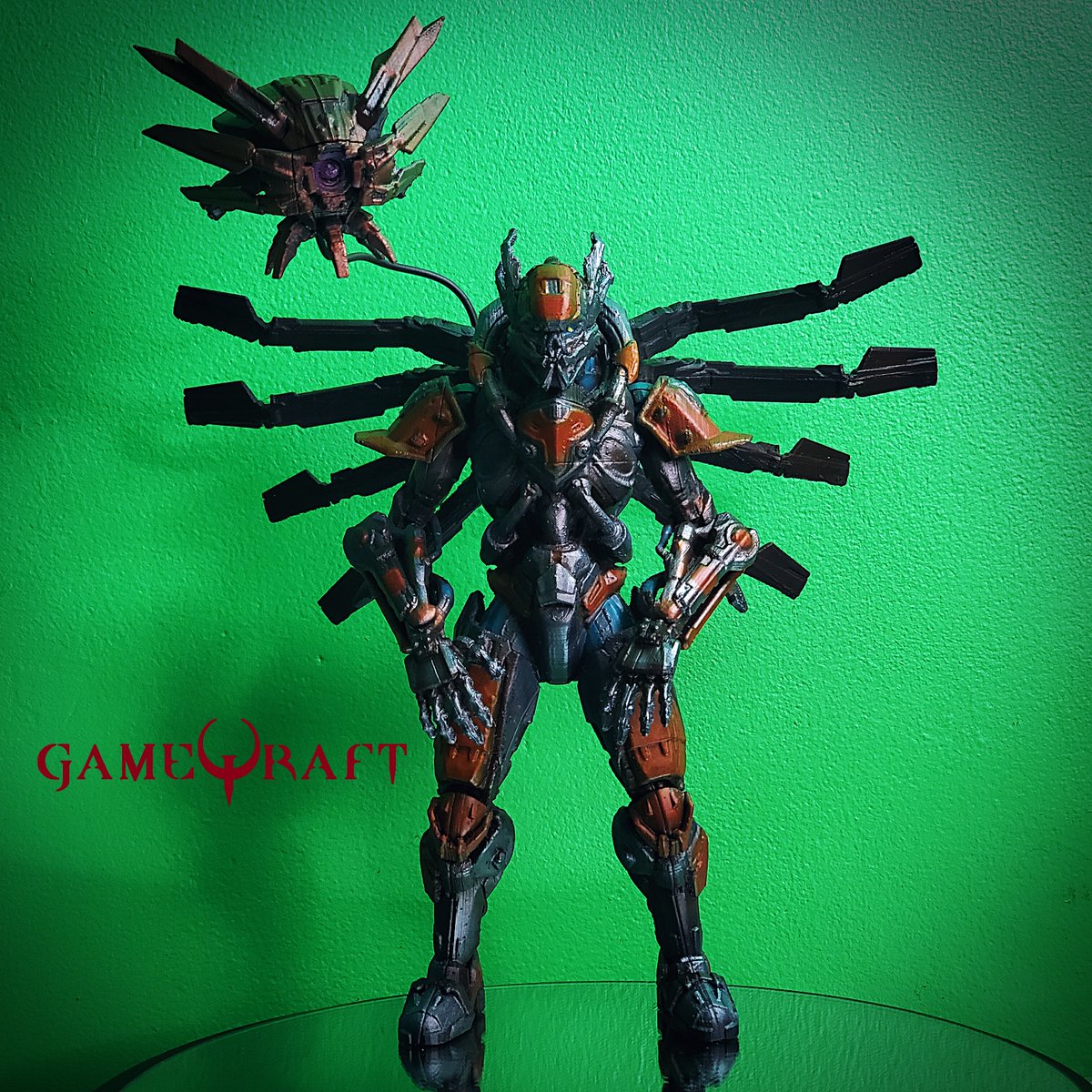 GameQraft's tweet photo. TORMENTOR AND CERBERON
This experimental prototype is more machine than flesh; an abomination even among the Strogg.
Strogg and Peeker - Quake Champions
3D printed, articulated, modular design
#quake #quakechampions #stroggandpeeker #idsoftware #quakecon #quakecon2022 #gameqraft https://t.co/mdFtMC8xUY