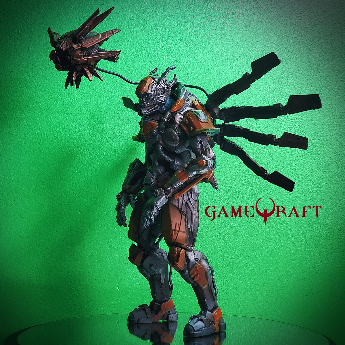 GameQraft's tweet photo. TORMENTOR AND CERBERON
This experimental prototype is more machine than flesh; an abomination even among the Strogg.
Strogg and Peeker - Quake Champions
3D printed, articulated, modular design
#quake #quakechampions #stroggandpeeker #idsoftware #quakecon #quakecon2022 #gameqraft https://t.co/mdFtMC8xUY