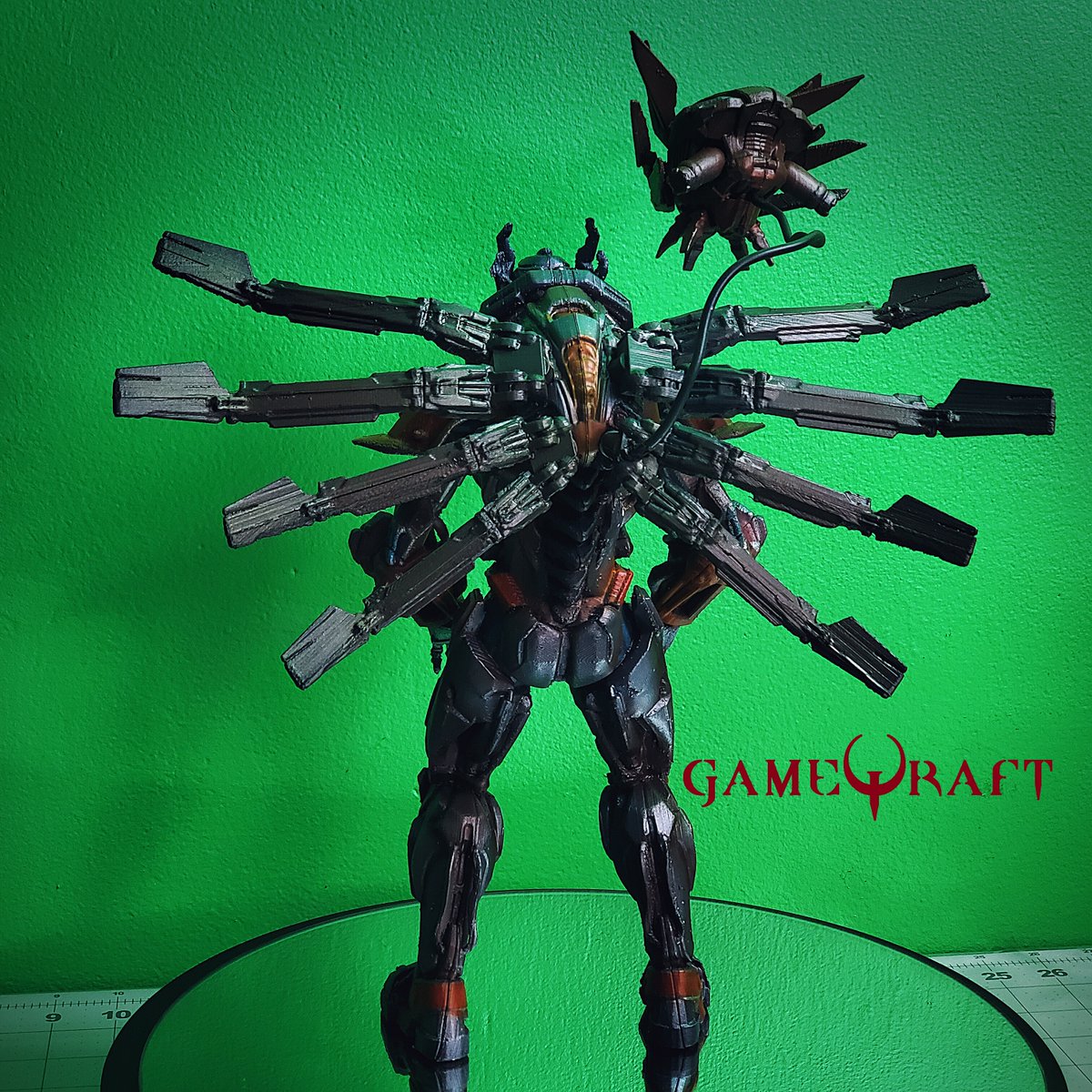 GameQraft's tweet photo. TORMENTOR AND CERBERON
This experimental prototype is more machine than flesh; an abomination even among the Strogg.
Strogg and Peeker - Quake Champions
3D printed, articulated, modular design
#quake #quakechampions #stroggandpeeker #idsoftware #quakecon #quakecon2022 #gameqraft https://t.co/mdFtMC8xUY