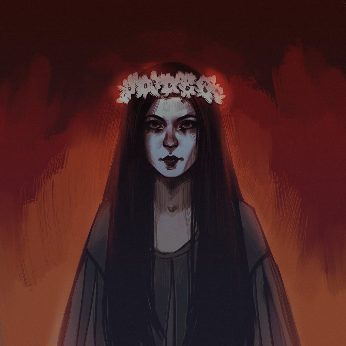 намалювала собі на юп панночку 
не губіть 🌺