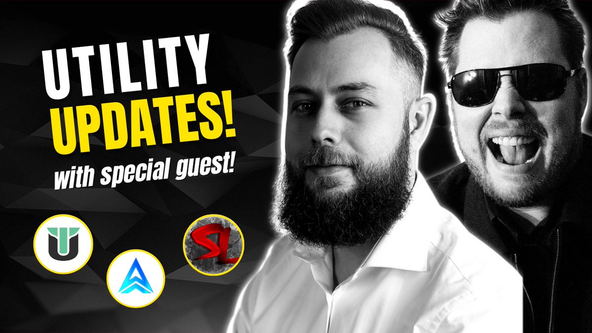 AdvantisToken's tweet photo. ⬇️ Details dropping for today’s Tuesday Show! ⬇️

Let’s talk about utility updates!

Plus special guest appearance @ShotgunLetter!

See you at 6pm est tonight on TARP’s YouTube channel! https://t.co/OdV3WPjZC6