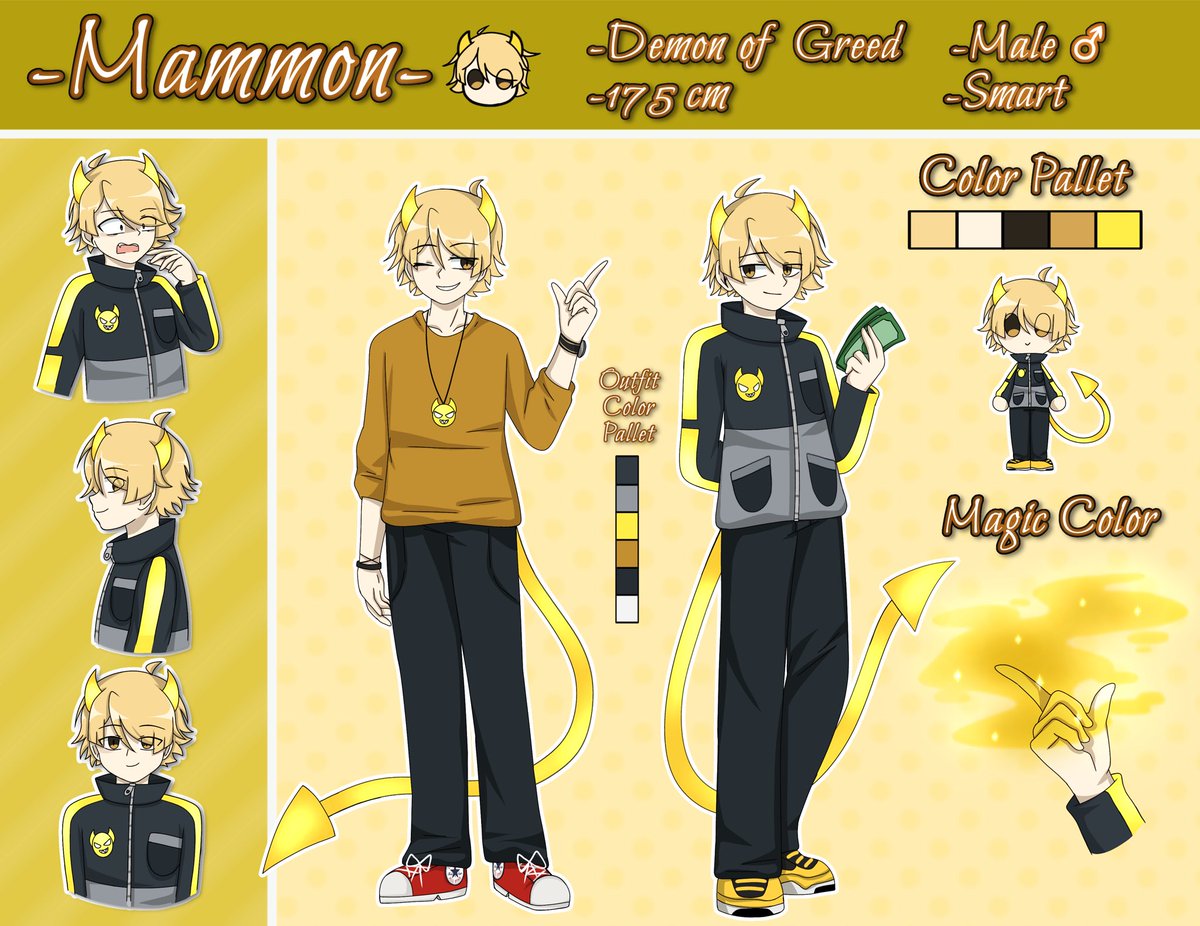 megamigoddess's tweet photo. -Mamnon reference sheet-                        👇🏻join our discord channel👇🏻  https://t.co/m0XlJrEcT5…  #NFT                 #NFTGiveaway #NFTCommunity #nftart #NFTCommumity #NFTshilling #nftcollector #NFTartist #NFT買います #NFTartists #AnimeArt #animegirl #Animefest2022 https://t.co/sH8yhWMssV