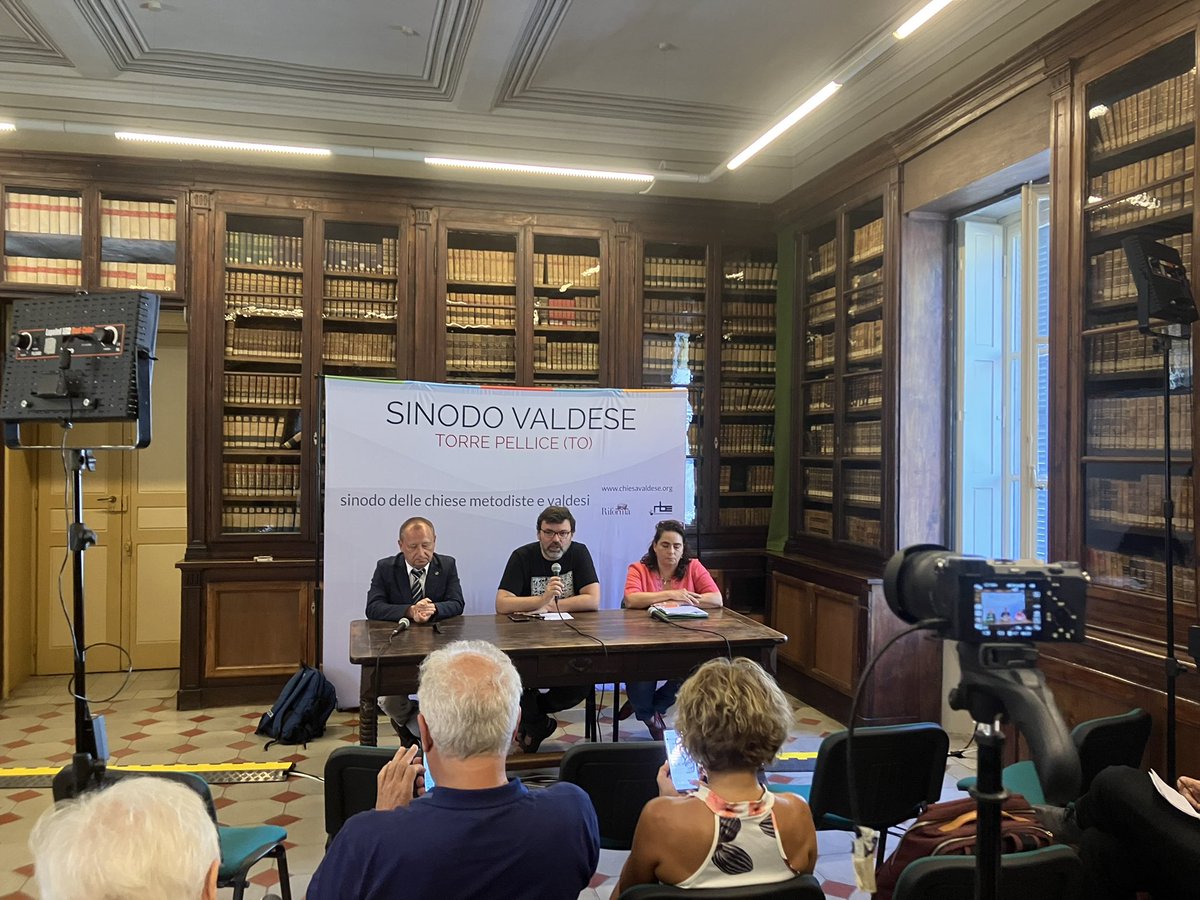 nev_it's tweet photo. Ora a #TorrePellice la conferenza stampa dell’#AssembleaSinodo #BMV #battisti #metodisti #valdesi seguite la diretta su https://t.co/dM9ng62XJ4 o sulla nostra pagina fb #pace #sinodo2022 #diritti con Peter Ciaccio @PeterCiaccio1, @pawelgajewski65 Pawel Gajewski e Sara Comparetti https://t.co/eVJSZu3w7I
