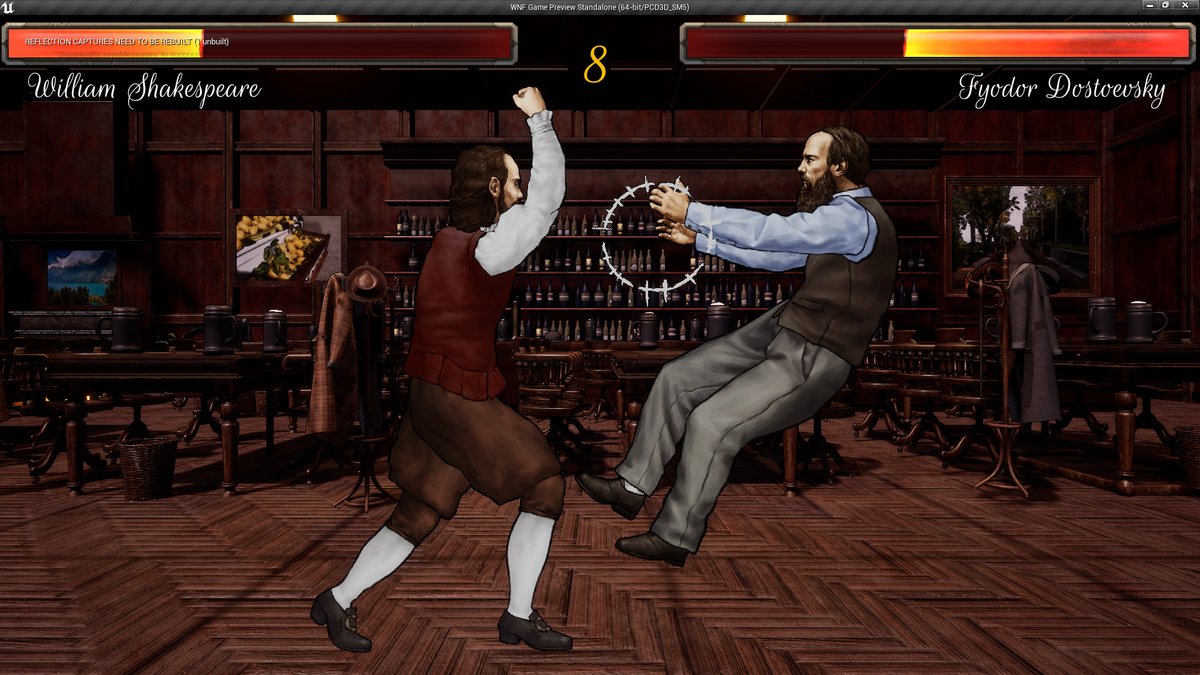Superpixel111's tweet photo. Indie action game Write 'n' Fight is now available on Steam! Play as the greatest writers of all time, and fight each other!
#WriteandFight #IndieGames #Hemingway #Lovecraft
Is Ernest Hemingway more powerful? Or H.P.Lovecraft will win?😆😆😆
https://t.co/ujtbB7ENxD https://t.co/saea1skOSl