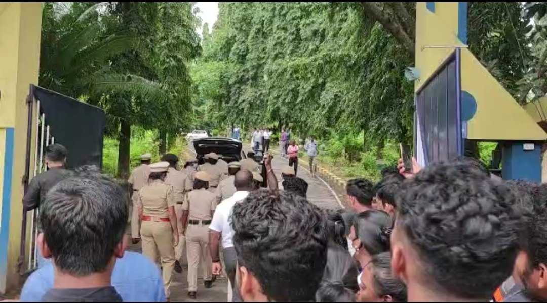 In today's ABVP Students Protest <a href="/DBRAIT/">David Brait</a> <a href="/AndamanPolice/">Andaman & Nicobar Police</a> snatched the UTPAL SHARMA's effigy and ran away inside the college campus. the effigy was meant for demonstration purpose.
This shows that <a href="/Andaman_Admin/">Andaman and Nicobar Admn</a> is supporting Utpal Sharma as if he is the highest officer of Andaman.