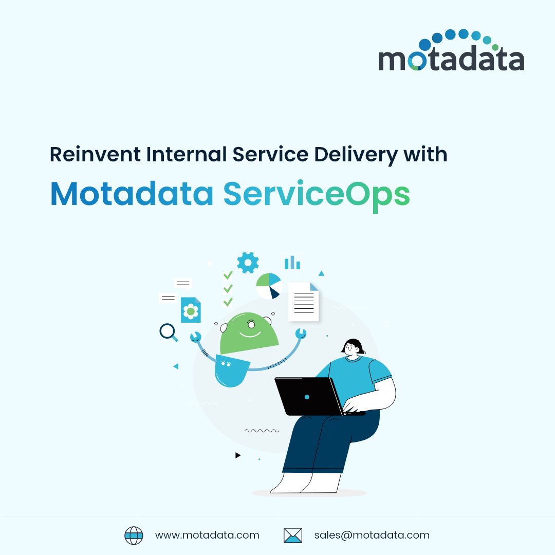 MotadataSystems's tweet photo. Motadata ServiceOps empowers the organizations to rapidly adapt changes across people, process &amp; technology for an enterprise grade service delivery.

Read More: https://t.co/VC3bzdKEEf
#ITSM #MotadataServiceOps #EmployeeExperience #Motadata https://t.co/Nrb8DWyZHH