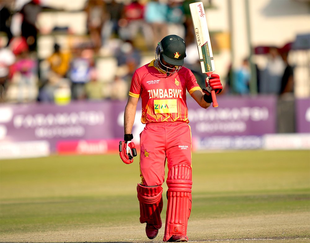 Yesterday was a bittersweet affair!

We fell 13 runs short, but definitely so much positives to take home.

<a href="/bradevans2403/">Brad Evans</a> 5-fer
<a href="/SRazaB24/">Sikandar Raza</a> 3rd Century in 6 innings (He just loves chasing)
Much improved bowling
Lower middle order pushing runs

<a href="/ZimCricketv/">Zimbabwe Cricket</a> <a href="/ryanburl3/">Ryan Burl</a>