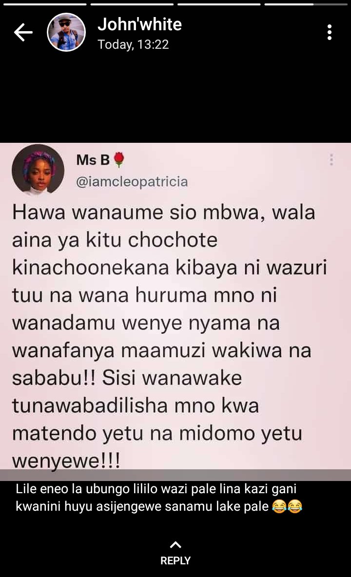 Joooh_thinker's tweet photo. Mmoja kapendekeza pale ubongo https://t.co/LHo36l2MfD