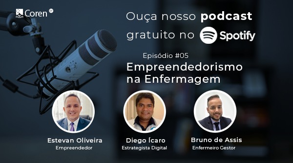 Coren_DF's tweet photo. O próximo episódio do podcast #DoseCerta está imperdível! Vamos bater um papo sobre "Empreendedorismo na Enfermagem", com Diego Ícaro (@enfduvidas), Estevan Oliveira (@estevanwoliveira) e Bruno de Assis (@prof.brunoassis)
Disponível a partir desta quarta-feira (24), no Spotify. https://t.co/uvC8fOnw5T