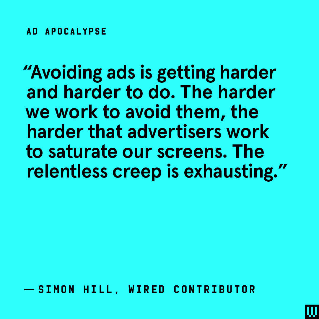 WIRED's tweet photo. Sure—advertising has to exist. But do we really have to subscribe to absolutely everything just to avoid ads? https://t.co/WP5Lgz11H7 https://t.co/FYYpyZxsva