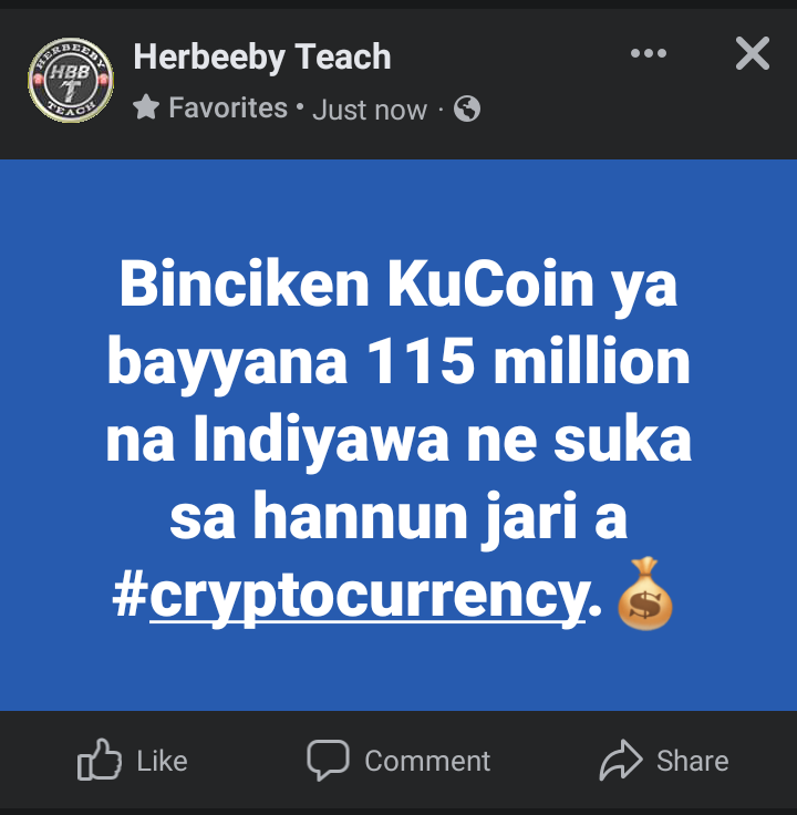 HerbeebyT's tweet photo. #KuCoin https://t.co/wUiPLsPDI7