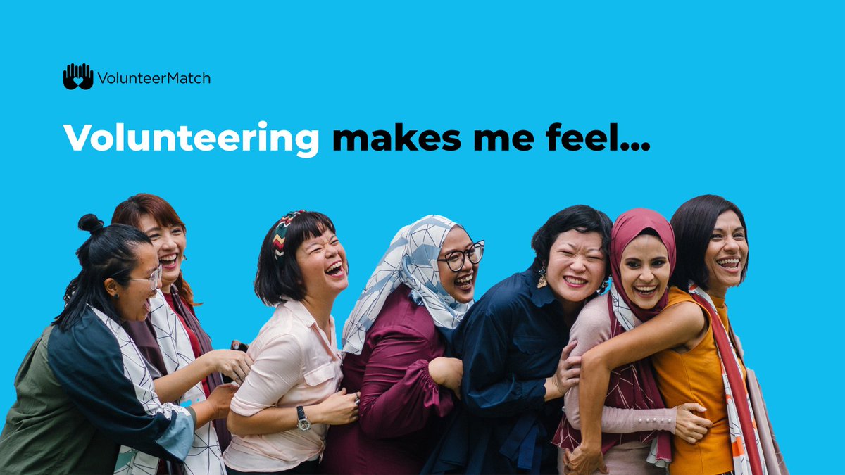Tell us in one word, a sentence, an emoji, or even a short video about how volunteering makes you feel! 

#volunteermatch #volunteer #volunteerlife #volunteering #dogood #makeadifference