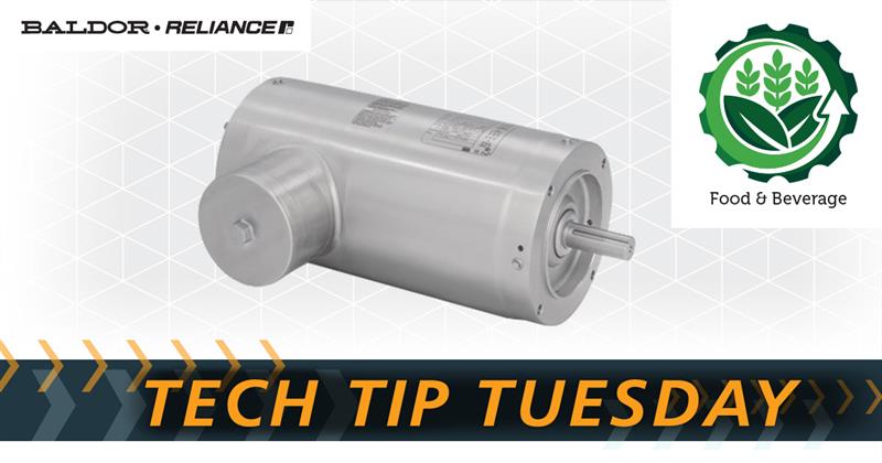 Applied_Ind's tweet photo. Given tighter regulations & stringent penalties for non-compliance, Baldor-Reliance® has designed food safe motors to promote reliability & advanced sealing to exceed IP69K for water rating. Learn more: https://t.co/yhOXagivf4
#AppliedTechTip #TechTipTuesday https://t.co/kHo5fSFQ5J
