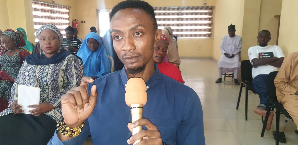 ICTAdvocates's tweet photo. #InspiringSession: participants thow questions to Prof. Aliyu Kamal, our guest speaker at the ongoing second edition of Inspiring Leadership Reflection Interactive Series @YZYau @isahcitad @hamzaish @teemerh_beekay @HausaTranslator @ChiromaHope @SalakoYesmin @MubarakEkute https://t.co/0vNRNT5m5T