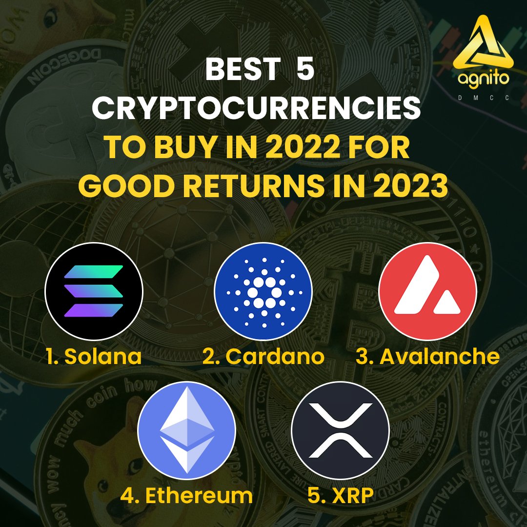 agnito_dmcc's tweet photo. If you’re wondering about the best long-term #Cryptocurrencies 💵 to buy this year, here is the list of the Top5⃣Cryptocurrencies that could prove to be worthy of #Investment in 2022 to get good returns in 2023💰

#ethereum #solana #avalanche #cardano #xrp #cryptotrading #Bitcoin https://t.co/hP9bAJwk36