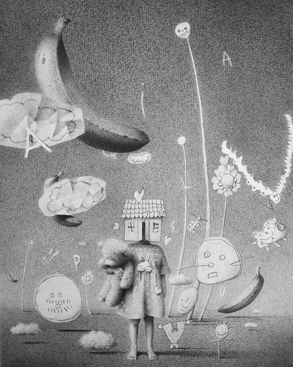 garisedelweiss's tweet photo. GM🍌
My graphite work collaborated with my daughter 3 years ago https://t.co/ODQImMKjWx