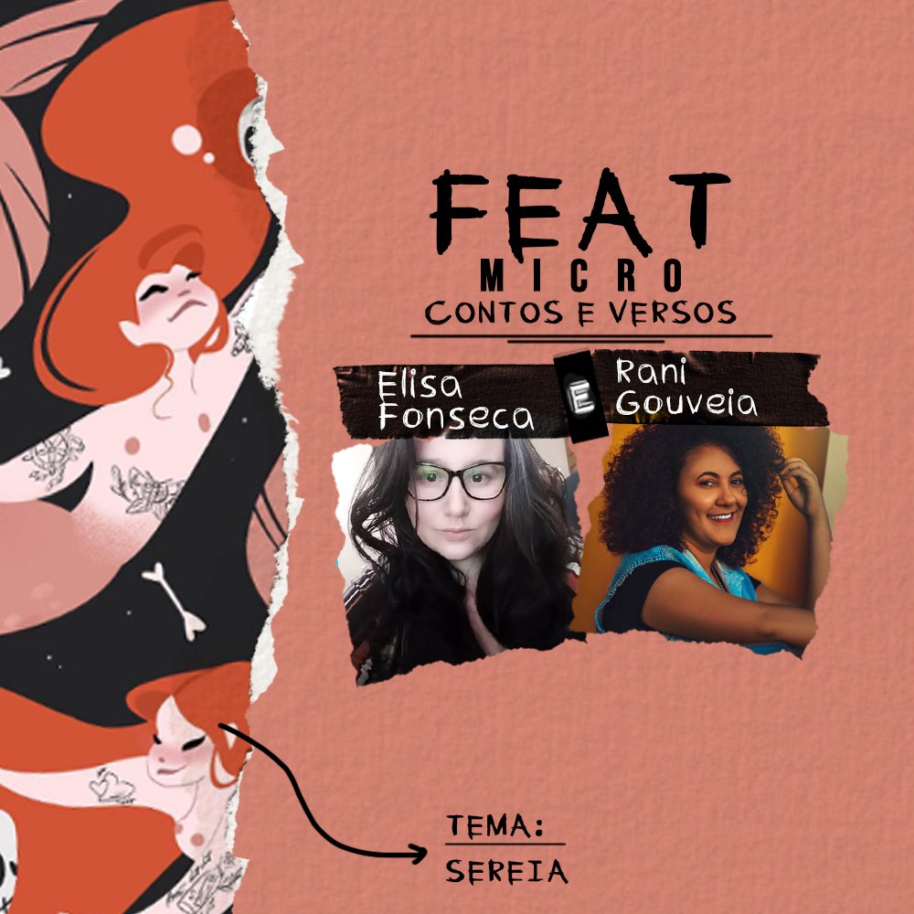 RevistaPerpetua's tweet photo. Olá, vocês, perpétuos!

Para o Feat de microcontos de hoje trouxemos a convidada Rani Gouveia, @GouveiaRani. O tema foi sereias e a ilustração foi de Deborah Rodrigues, @artofdebs. https://t.co/O5snv4uriL