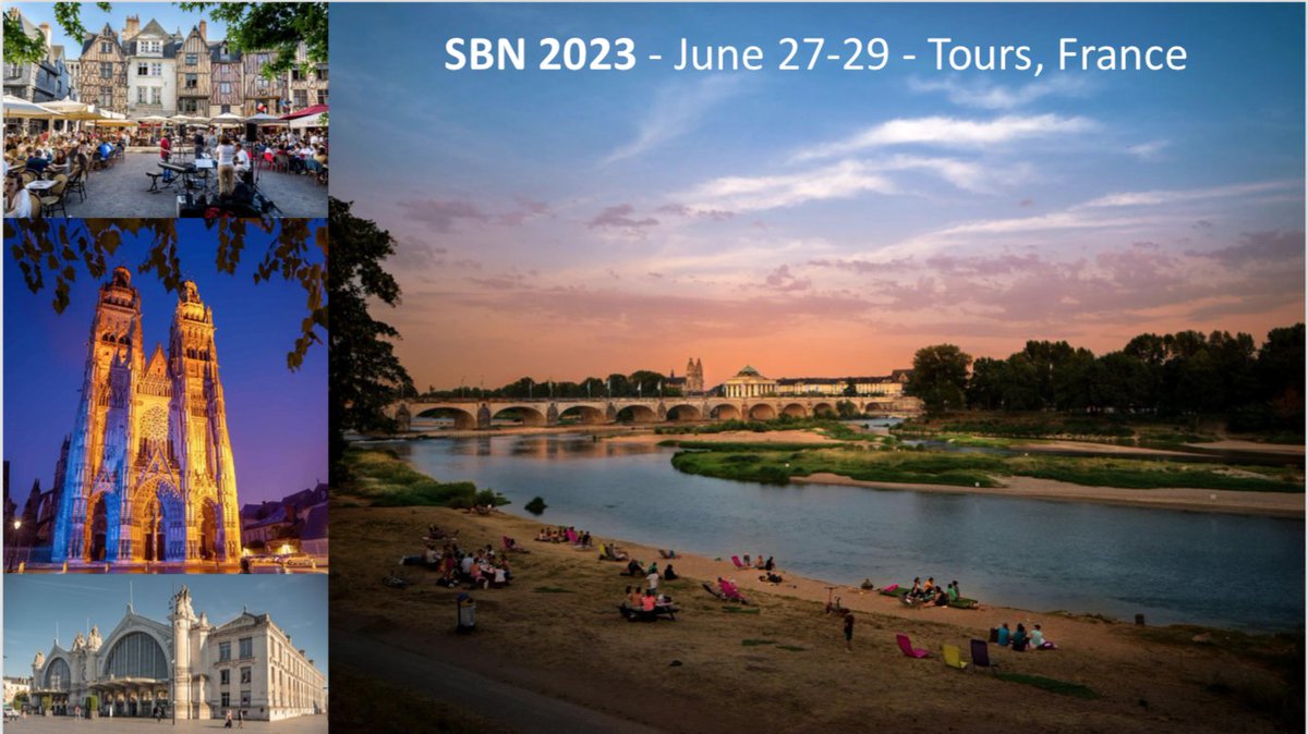 CornilLab's tweet photo. Next year @SBNTweets will meet in Tours, France (June 27-29). It's been 15 years since SBN met in Europe last! If you are in Europe and study hormones and behavior, take this opportunity to (re)connect with our community. Call for proposals are also open (DM for info). Please RT https://t.co/JuWWnY9h9Q