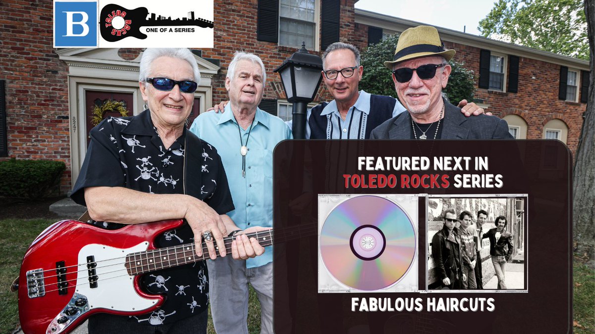 toledonews's tweet photo. Don't miss what's next in The Blade's #ToledoRocks series 🤘 Learn more about the Fabulous Haircuts, who were big in rockabilly 40 years ago, in tomorrow's edition. 📰📱 https://t.co/6QYzFLjqFM