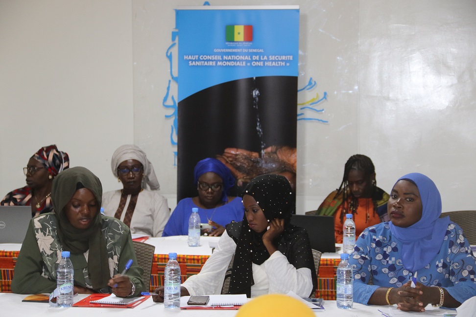 FAOSenegal's tweet photo. #HappeningNow

💊Atelier de formation des femmes-vétérinaires sur la biosécurité, biosûreté &amp; résistance aux antimicrobiens

🧑🏿‍🔬La @FAOSenegal intervient à travers son Centre d'urgence pour la lutte contre les maladies animales transfrontières #FAOECTAD

#UneSeuleSanté #OneHealth https://t.co/bPgvJUiDG0
