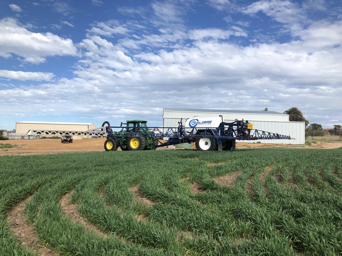 Anyone heading to the field days, be sure to check out the range from Calibre Spraying. 
We’re 8 months in with our 10000 litre 36m unit and has complimented our setup perfectly. Locally manufactured and a great team to deal with. <a href="/CalibreSpraying/">Calibre Spraying</a>