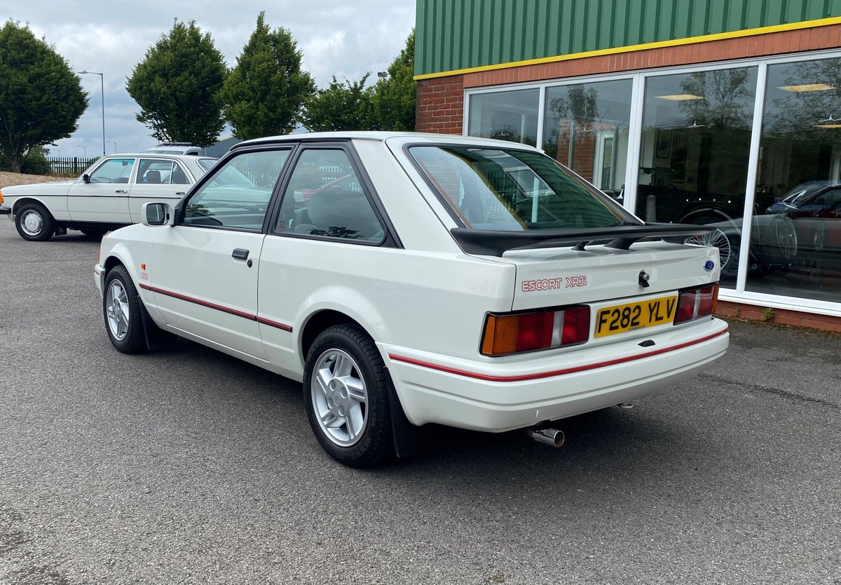 woldsideclassic's tweet photo. 1988 Ford Escort XR3I in Diamond White with 64,357 Miles at https://t.co/DcF5r4VM1A  #escort #ford #london #classicford #mk1 #fastford #cosworth #rs #classiccar #fordrs #rs2000 #fordescort #uk #retroford #rally #rsoc #classic #fordmk1 #ts #fordescortmk2 #retro #rsford #louth https://t.co/cdCwB8r45g
