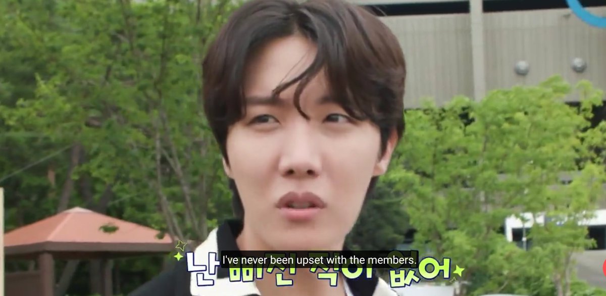 wangteaco's tweet photo. "i've never been upset with the members" OH HOBI 😭😭 https://t.co/TDgVoG0pIq