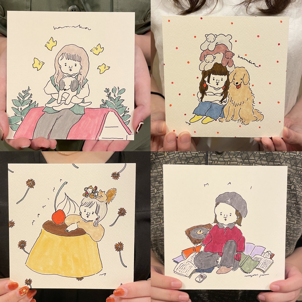 今週末は仙台で似顔絵!

ご予約頂いているみなさまには
開催前日に詳細メールをお送りします。
お気をつけてお越しください🫡 