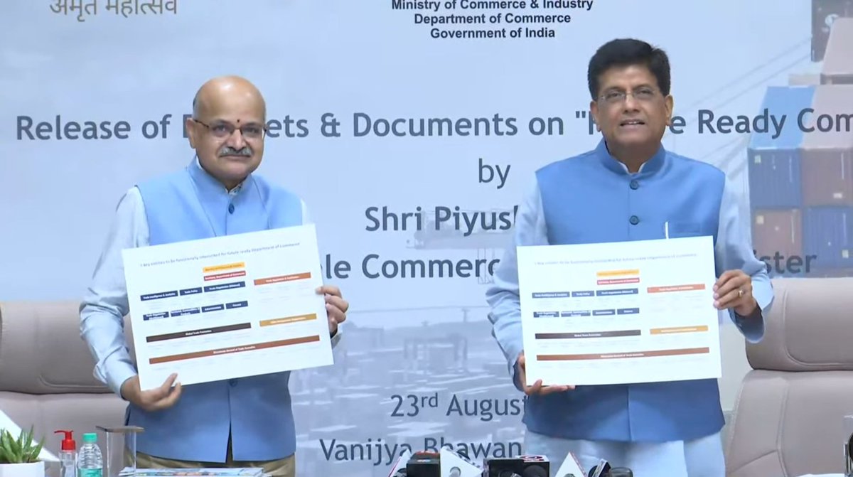 Dept Of Commerce GoI On Twitter Hon ble Minister Of Commerce 